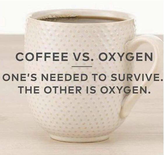 Coffee Vs Oxygen image meme