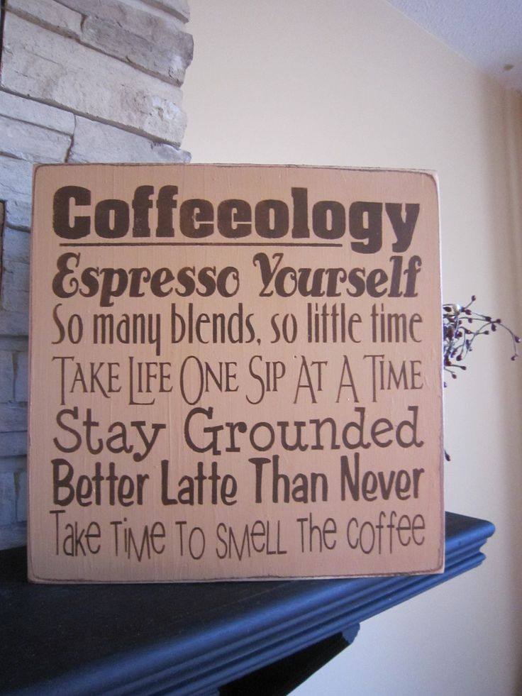 Coffee sign image, coffeeology, espresso yourself