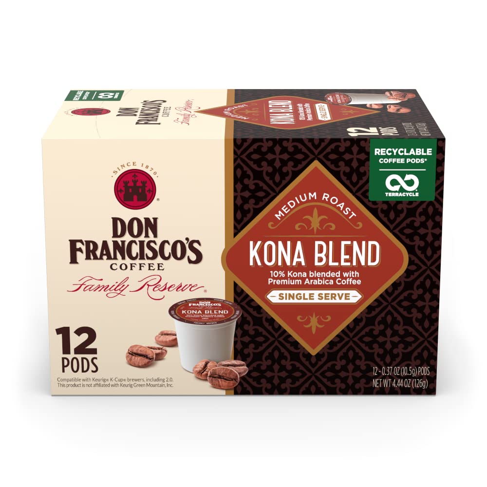 Don Francisco's Kona Blend Keurig coffee pods