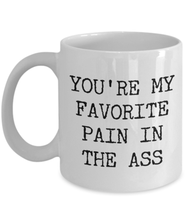 Favorite Pain Valentines Day Coffee Mug image