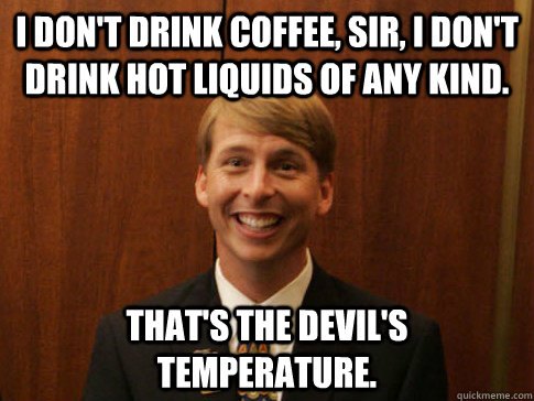 Sinful rube coffee meme