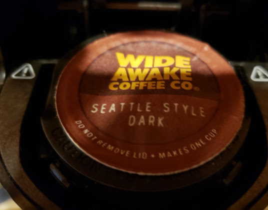 image of k cup wide awake seattle dark coffee