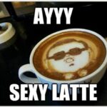 Gangham Style coffee sexy latte