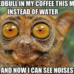 redbull in coffee now I see sounds