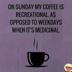 Sunday coffee meme