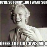 Yes She Wants Coffee in Marilyn Monroe Coffee Meme